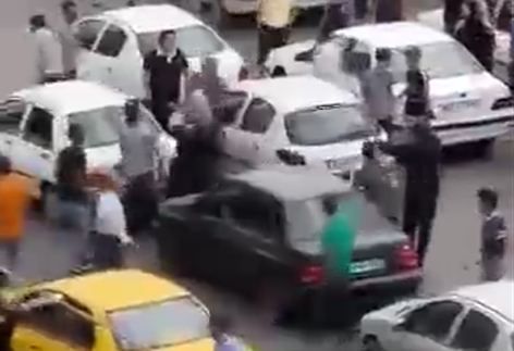 Protest action taking place in Iran’s Urmia city