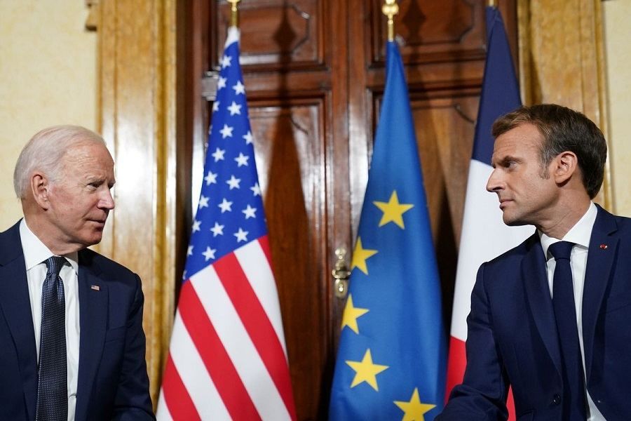Biden and Macron reaffirm support for Ukraine — White House