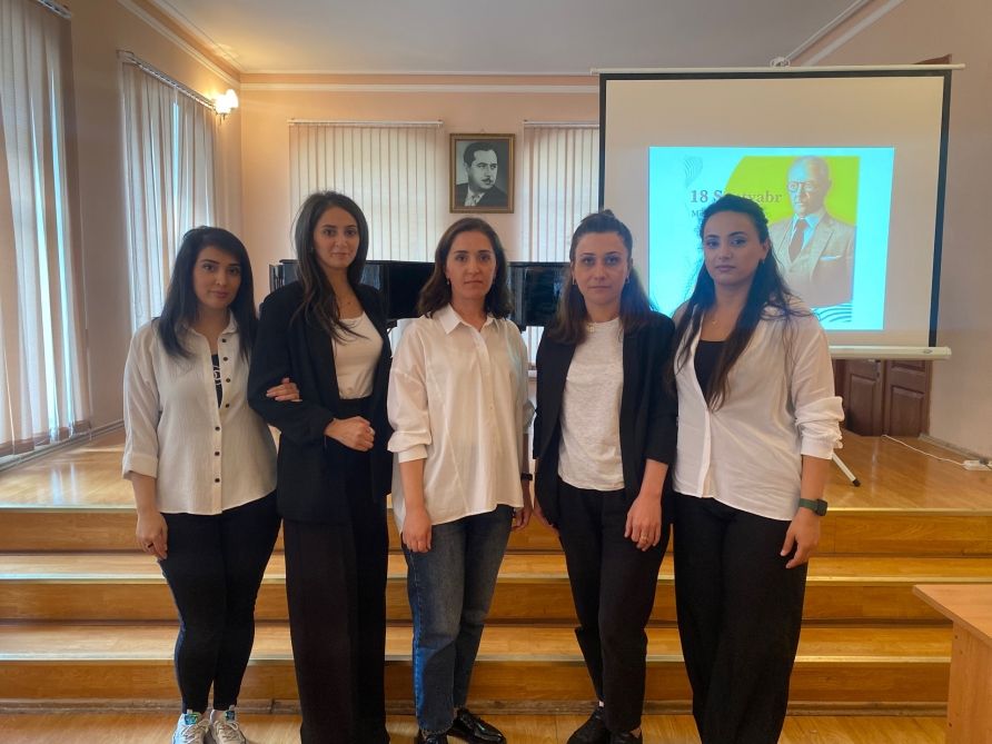 Scientific lecture read in Baku within Uzeyir Hajibayli Music Festival [PHOTO]