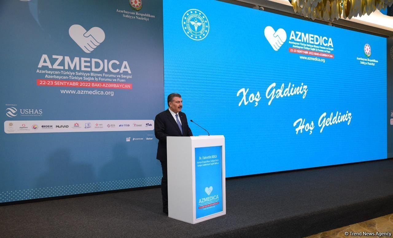 Minister: Azerbaijani-Turkish health business forum to boost cooperation [PHOTO]