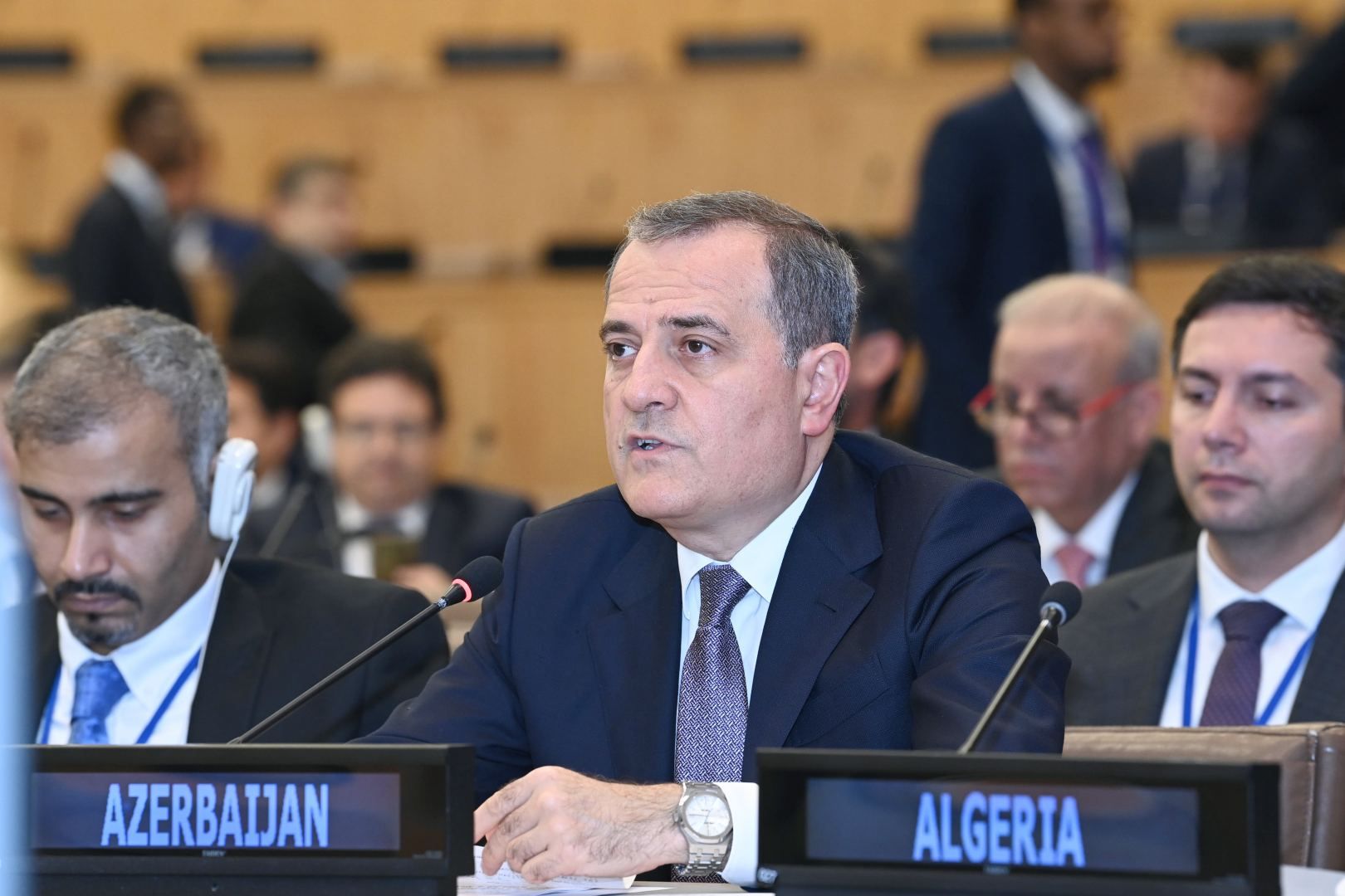 Azerbaijani FM addresses global security & cooperation issues at UN