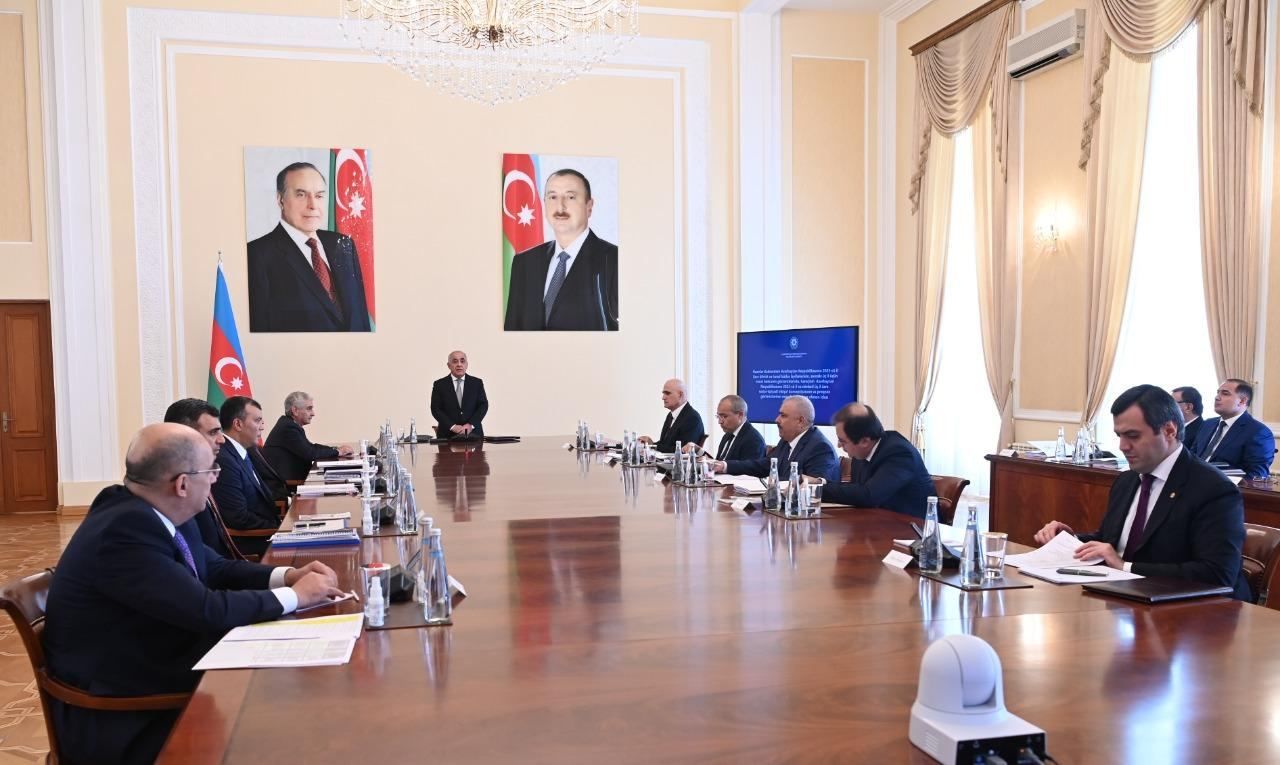 Cabinet of Ministers of Azerbaijan discuss draft budget for next year [PHOTO] - Gallery Image