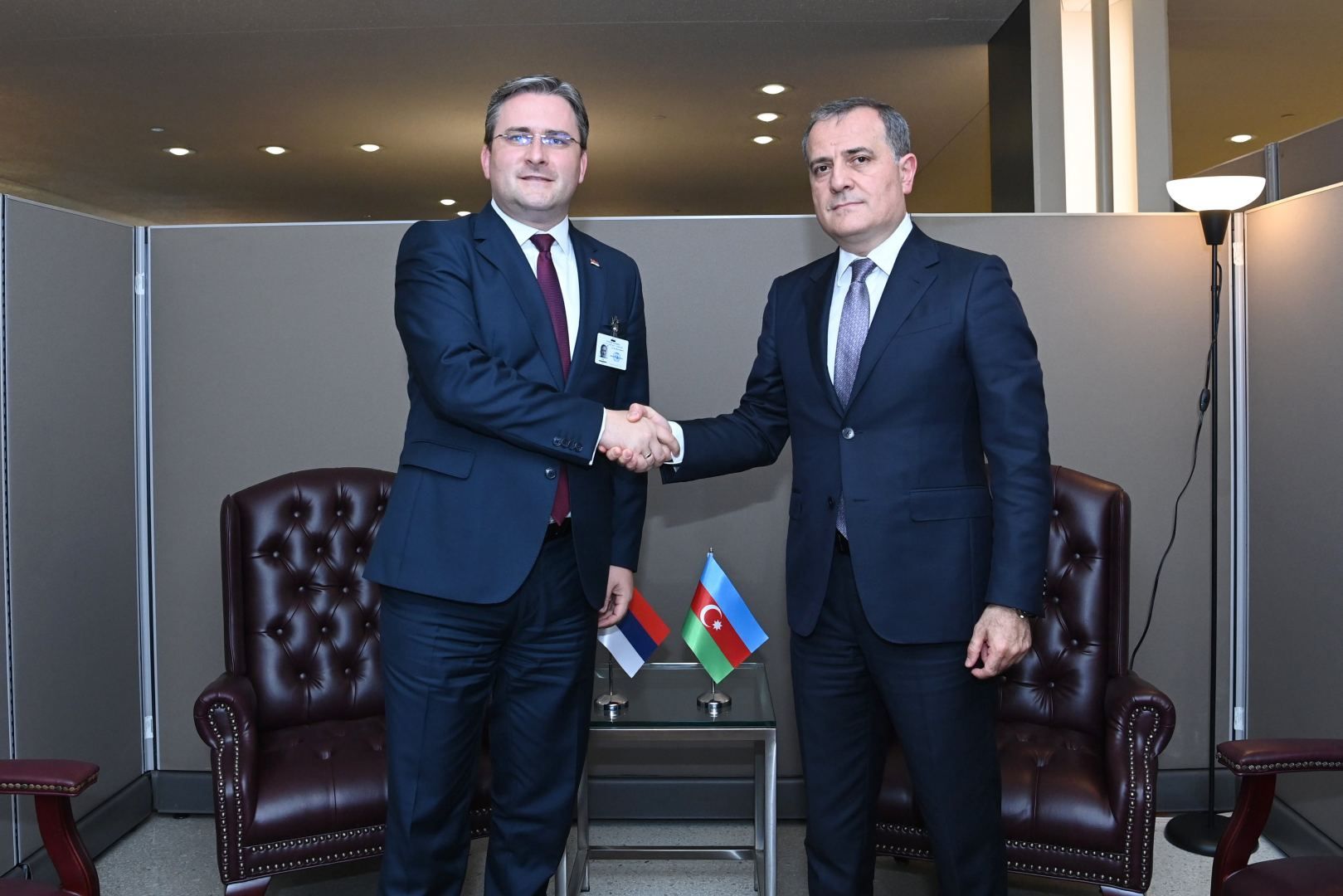 Azerbaijan’s top diplomat discusses multidimensional cooperation with int'l partners at UN [PHOTO] - Gallery Image