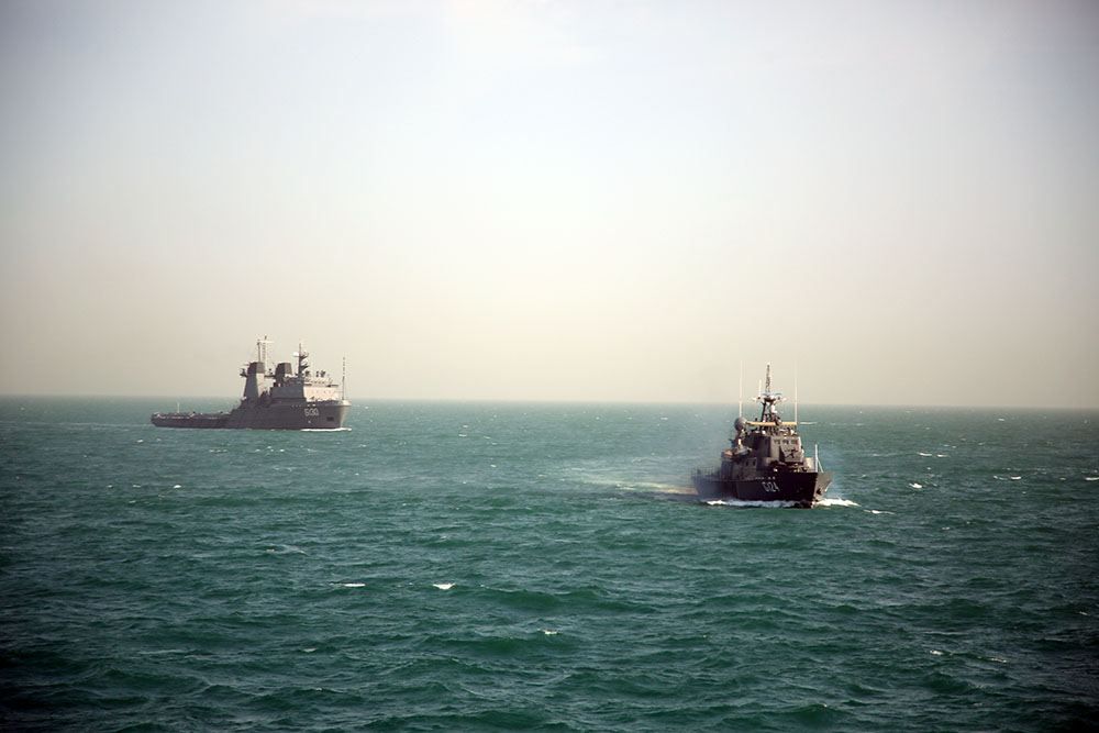 Navy’s command-staff drills wrap up in Caspian Sea [PHOTO/VIDEO]