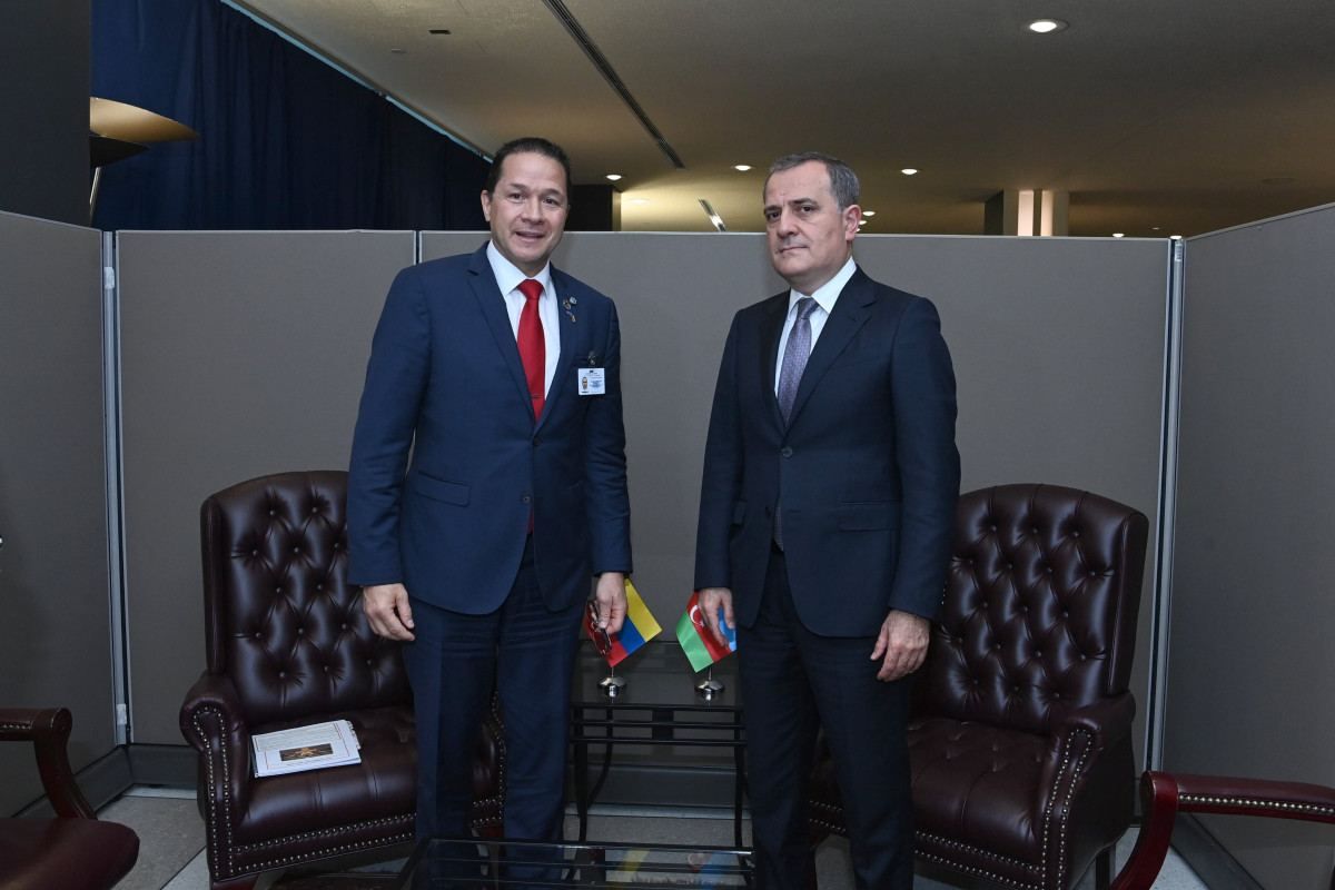 Azerbaijan’s top diplomat discusses multidimensional cooperation with int'l partners at UN [PHOTO] - Gallery Image