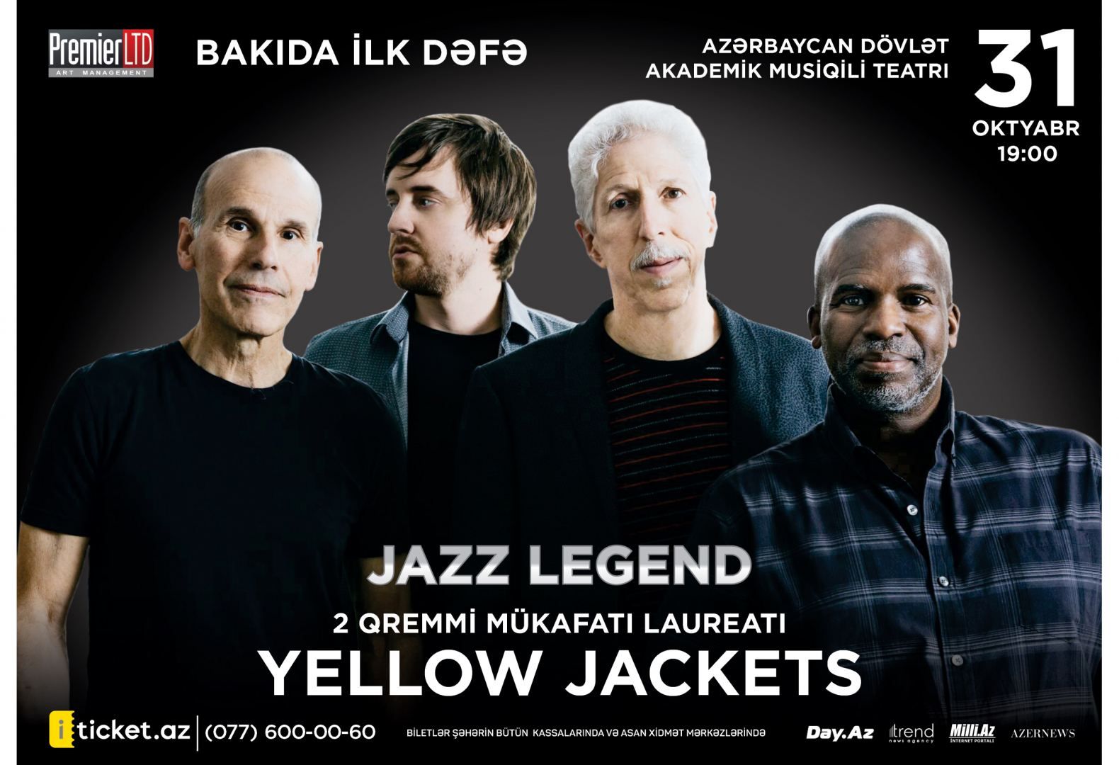 Grammy-winning jazz band to perform in Baku