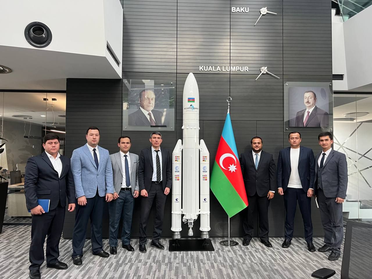 Uzbekistan studies Azerbaijan's innovation ecosystem, projects in space sector [PHOTO] - Gallery Image
