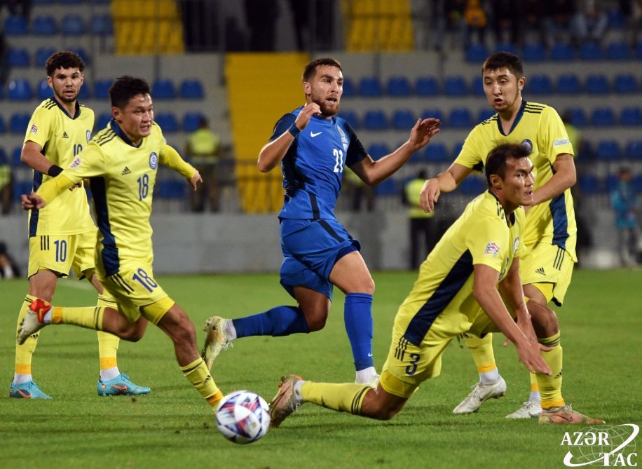 National football team wins match against Kazakhstan [PHOTO]