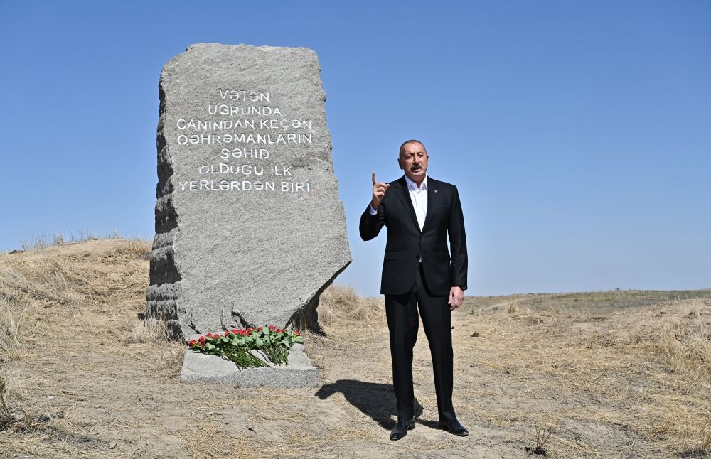 President of Azerbaijan Ilham Aliyev, First Lady Mehriban Aliyeva visit Fuzuli District [UPDATE] - Gallery Image
