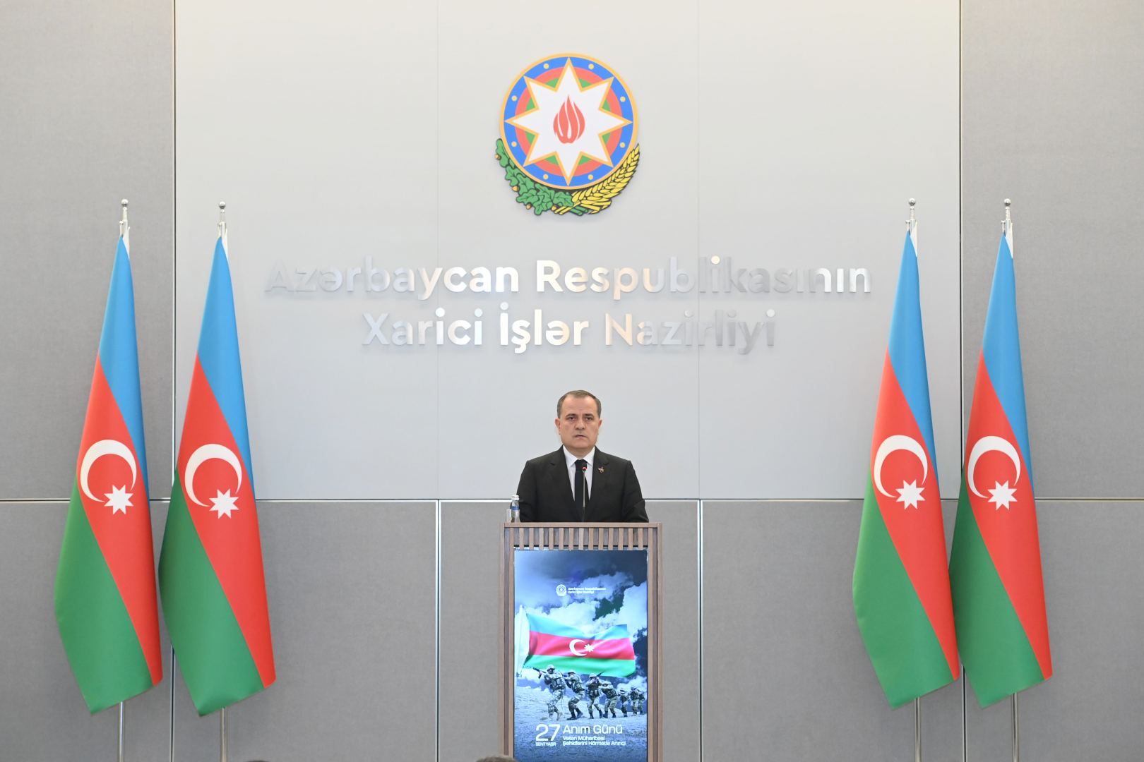 FM: Despite Azerbaijan's efforts for peace, Armenia continues to commit provocations [PHOTO]