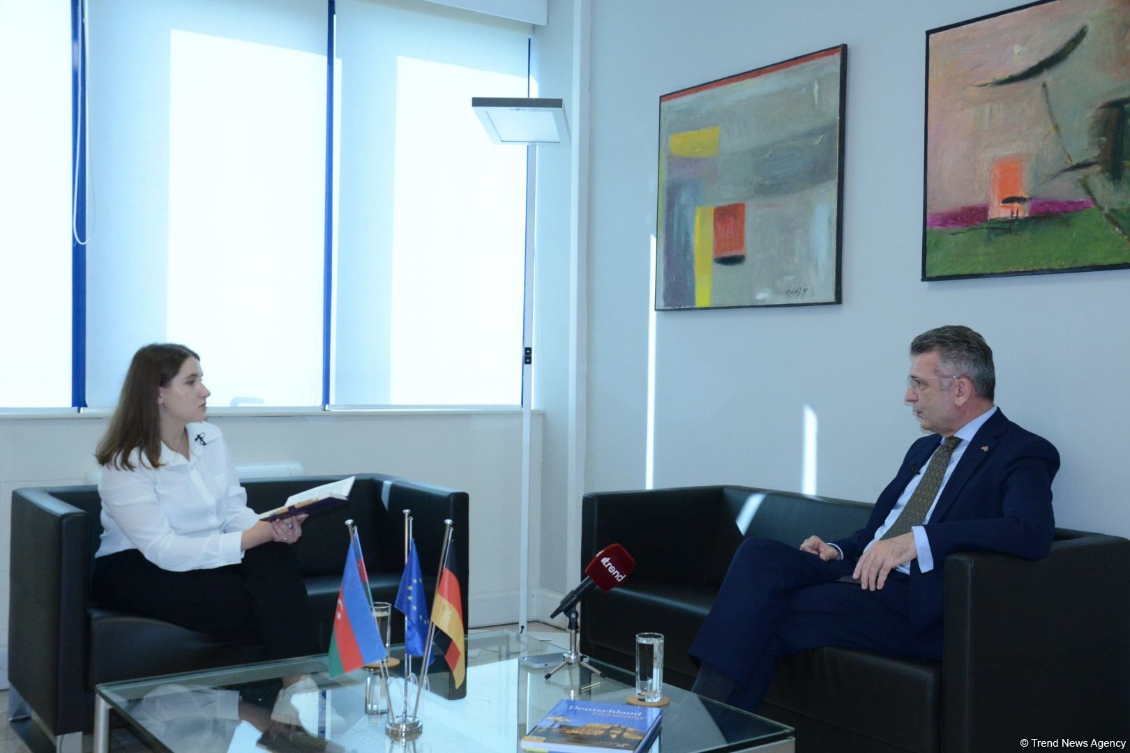 Germany looks forward to continue developing dynamic relations with Azerbaijan - Ambassador Horlemann [PHOTO/VIDEO] - Gallery Image