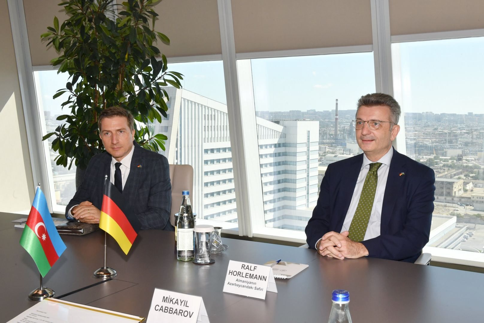 Azerbaijan, Germany discuss prospects of economic ties dev't [PHOTO] - Gallery Image