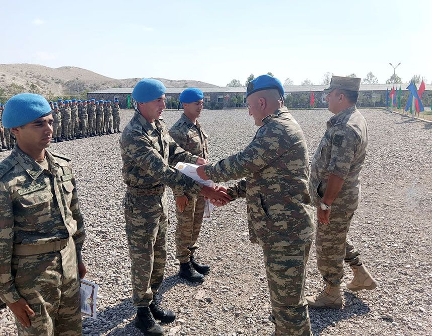 Azerbaijani army commando units hold graduation ceremony [PHOTO]