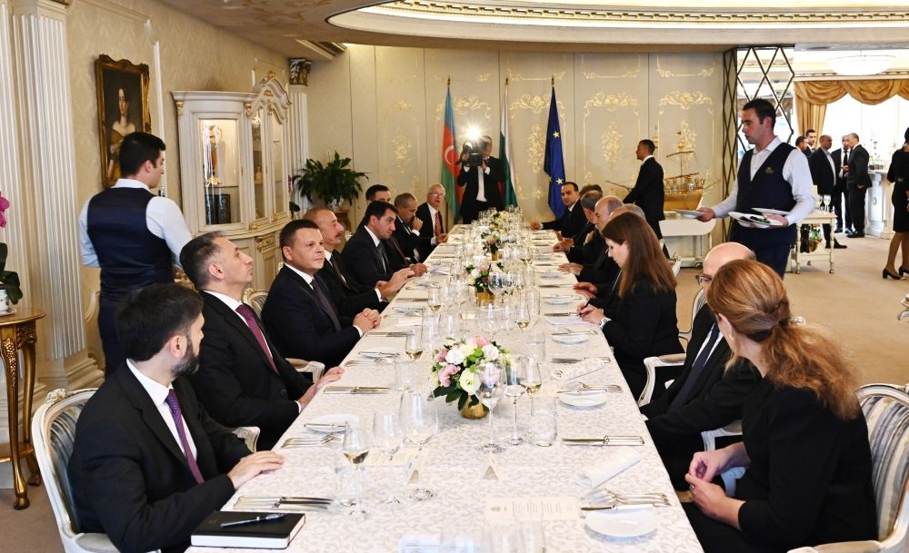 Dinner was hosted in honor of President Ilham Aliyev [UPDATE]