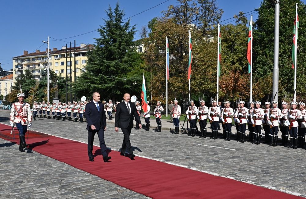 Bulgaria arranges official welcome ceremony for President Ilham Aliyev [PHOTO/VIDEO] - Gallery Image