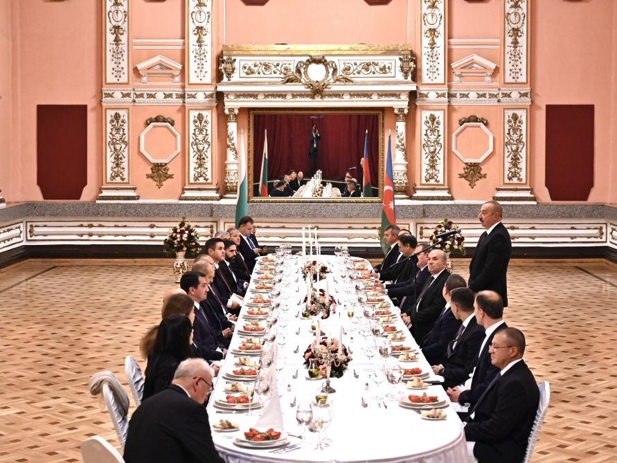 Official dinner was hosted in honor of President Ilham Aliyev [PHOTO] - Gallery Image