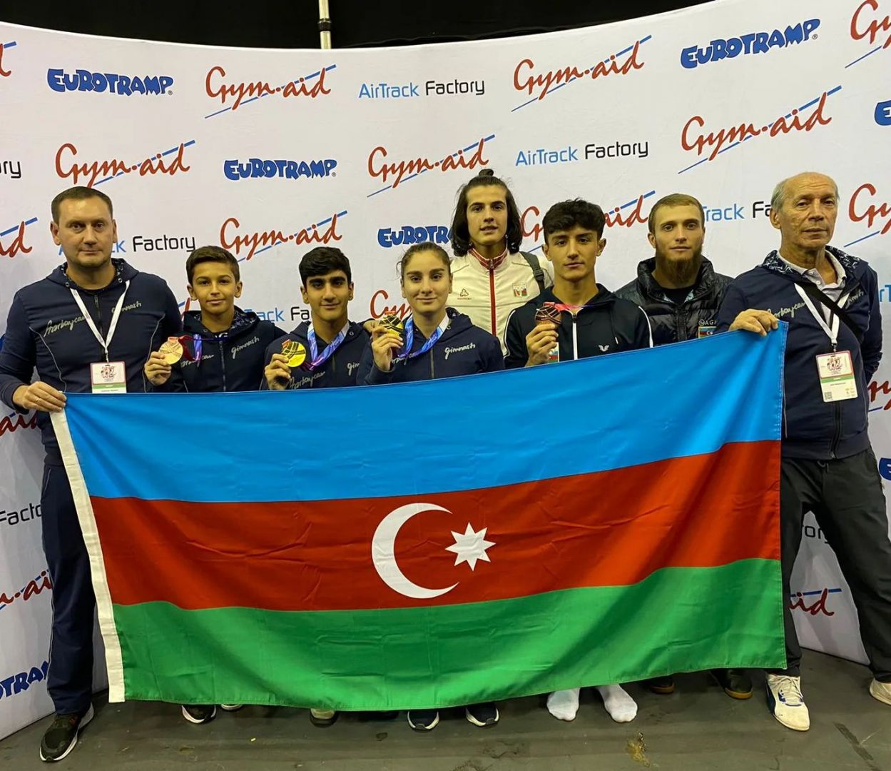Azerbaijani gymnasts capture four medals in Britain