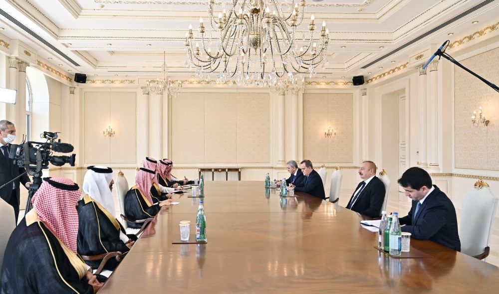 President Ilham Aliyev receives Saudi foreign minister [UPDATE]