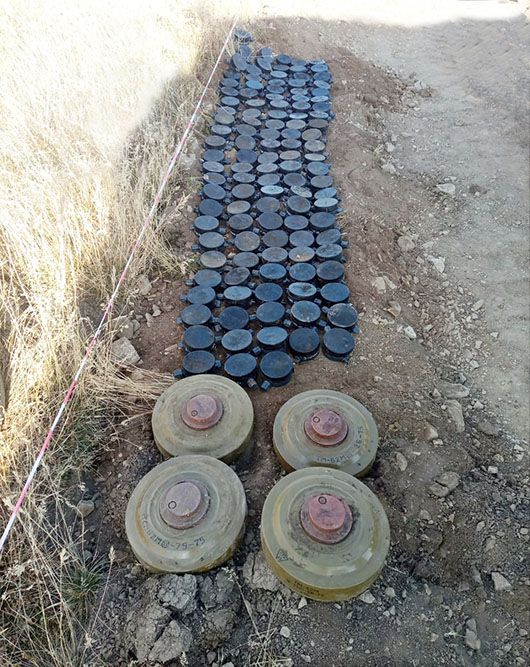 Army’s sapper units defuse another batch of Armenia-planted mines in Kalbajar, Dashkasan [PHOTO] - Gallery Image