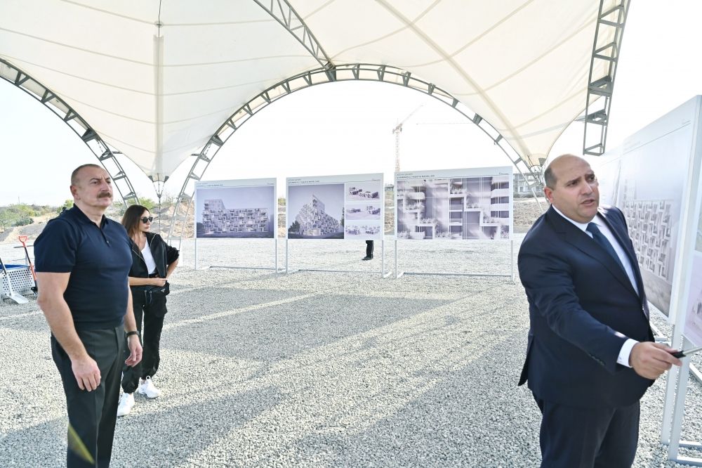 President Ilham Aliyev and First Lady Mehriban Aliyeva visit Agdam [UPDATE] - Gallery Image