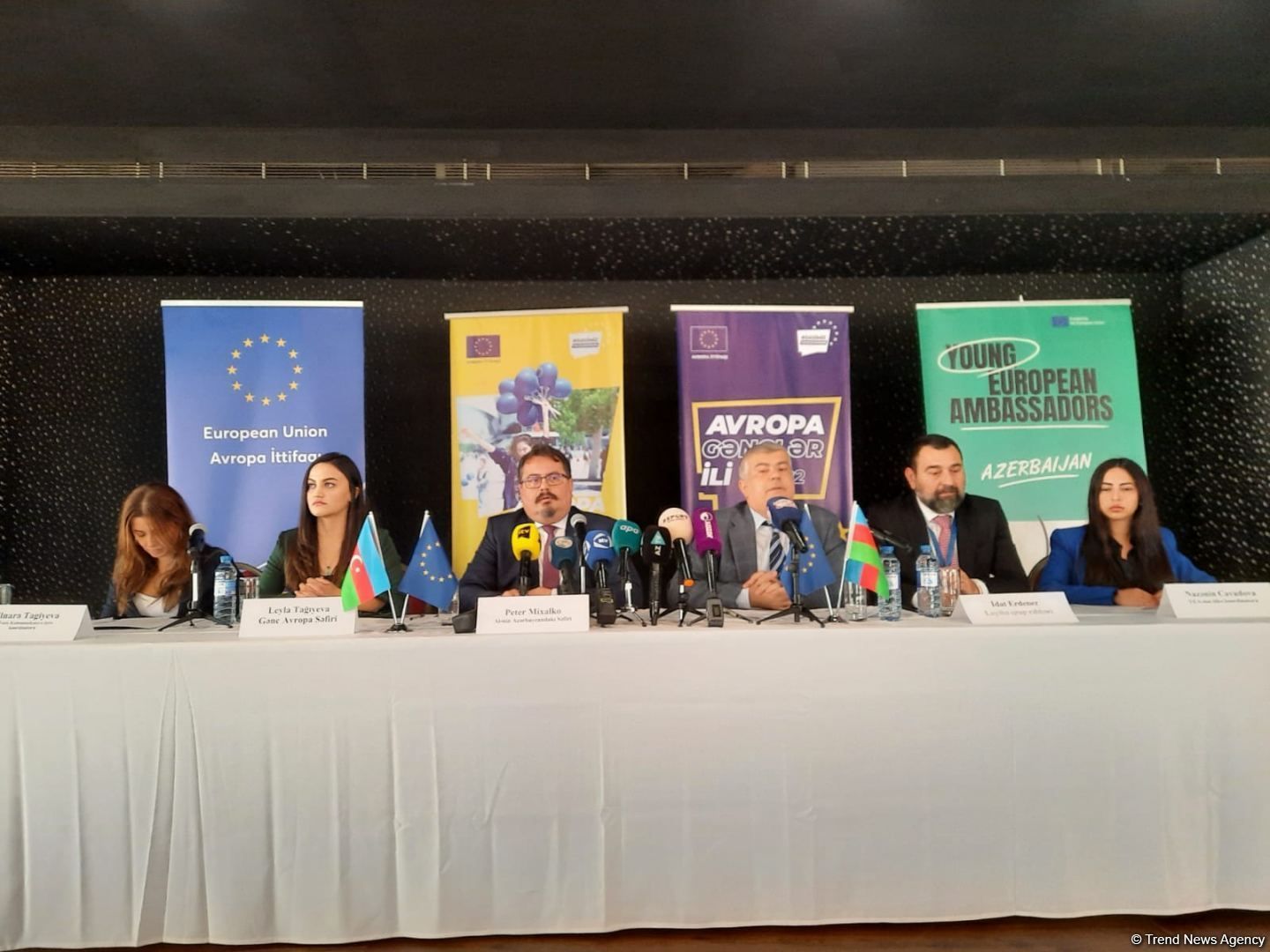 Press conference dedicated to European youth days takes place in Baku