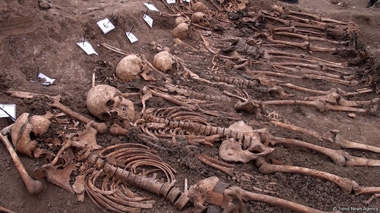 Azerbaijani diaspora: Edilli mass graves reconfirm Armenia's war crimes