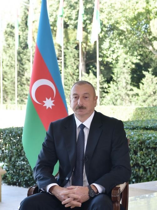 Chronicles of Victory (October 7, 2020): President Ilham Aliyev interviewed by CNN-Turk TV [PHOTO/VIDEO] - Gallery Image