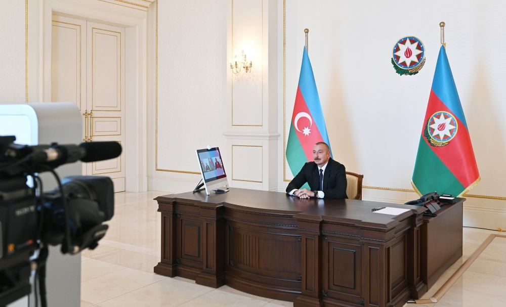 Chronicles of Victory (October 7, 2020): President Ilham Aliyev interviewed by Euronews TV [PHOTO/VIDEO] - Gallery Image