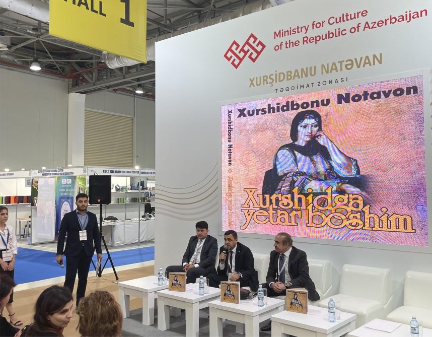 Xurshidbanu Natavan's poems translated into Uzbek language [PHOTO] - Gallery Image
