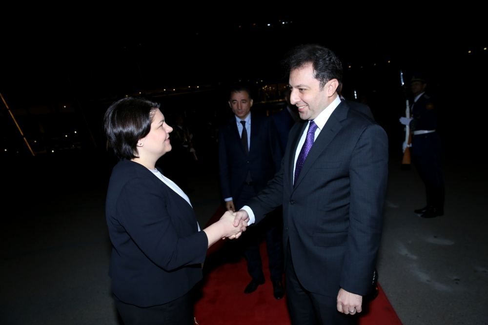 Moldovan Prime Minister Natalia Gavrilita's official visit to Azerbaijan ends [PHOTO]
