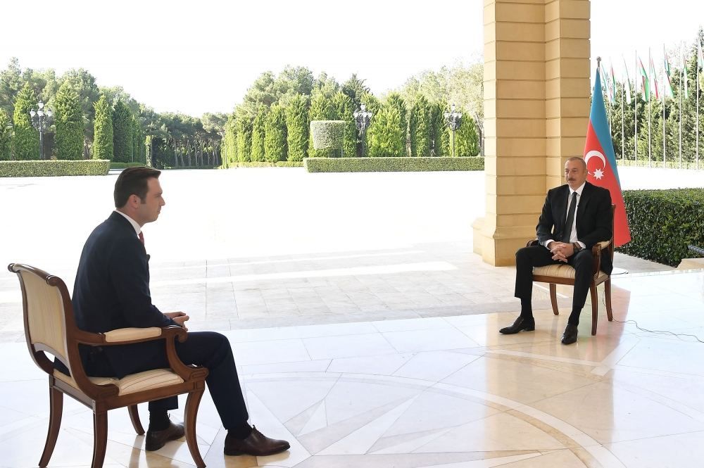 Chronicles of Victory: President Ilham Aliyev interviewed by Turkish Haber Global TV channel on October 12, 2020 [PHOTO/VIDEO]