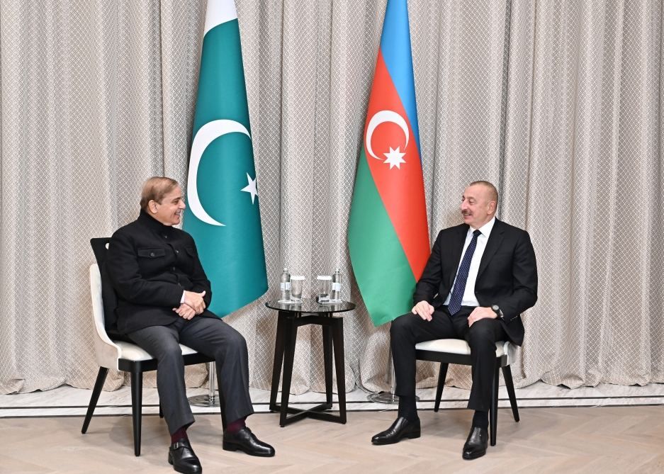 President Ilham Aliyev meets with Prime Minister of Pakistan in Astana [UPDATE] - Gallery Image