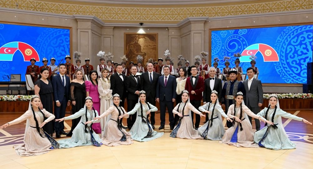 Official reception hosted on behalf of President of Kyrgyzstan Sadyr Japarov in honor of President Ilham Aliyev [PHOTO/VIDEO]