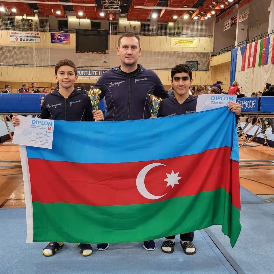 National gymnasts win gold medal at Trampoline Friendship Cup [PHOTO]