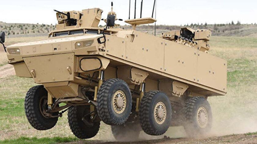 Turkish special operations vehicle ready for mission