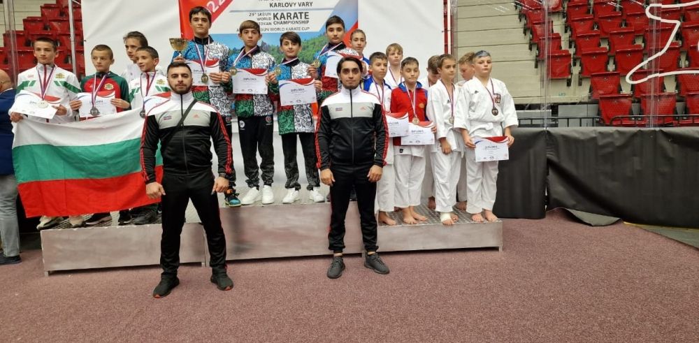Azerbaijani karate team wins multiple medals in Karlovy Vary