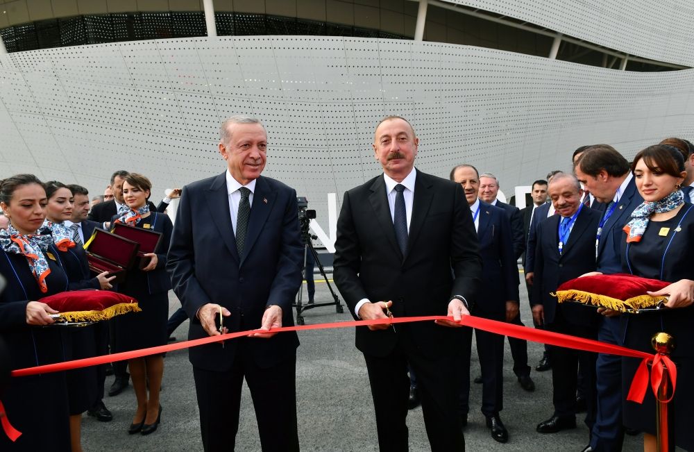 Azerbaijani, Turkish presidents inaugurate Zangilan International Airport [PHOTO/VIDEO]