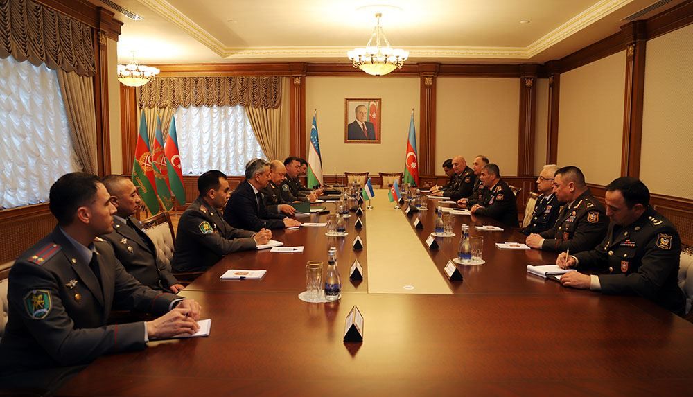 Azerbaijan, Uzbekistan mull military cooperation [PHOTO]