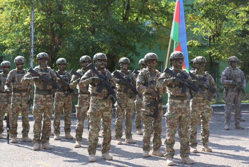 Caucasus Eagle-2022 drills with Azerbaijani & Turkish servicemen in presence wrap up in Georgia [PHOTO]