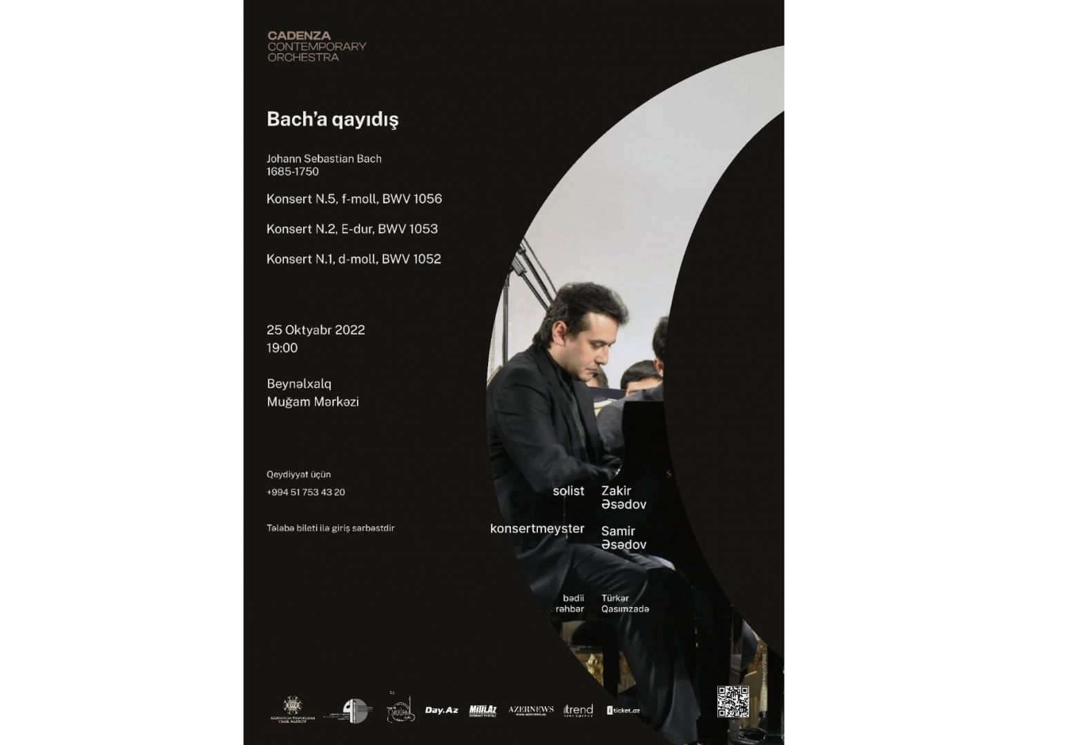 Famous pianist to perform at Mugham Center