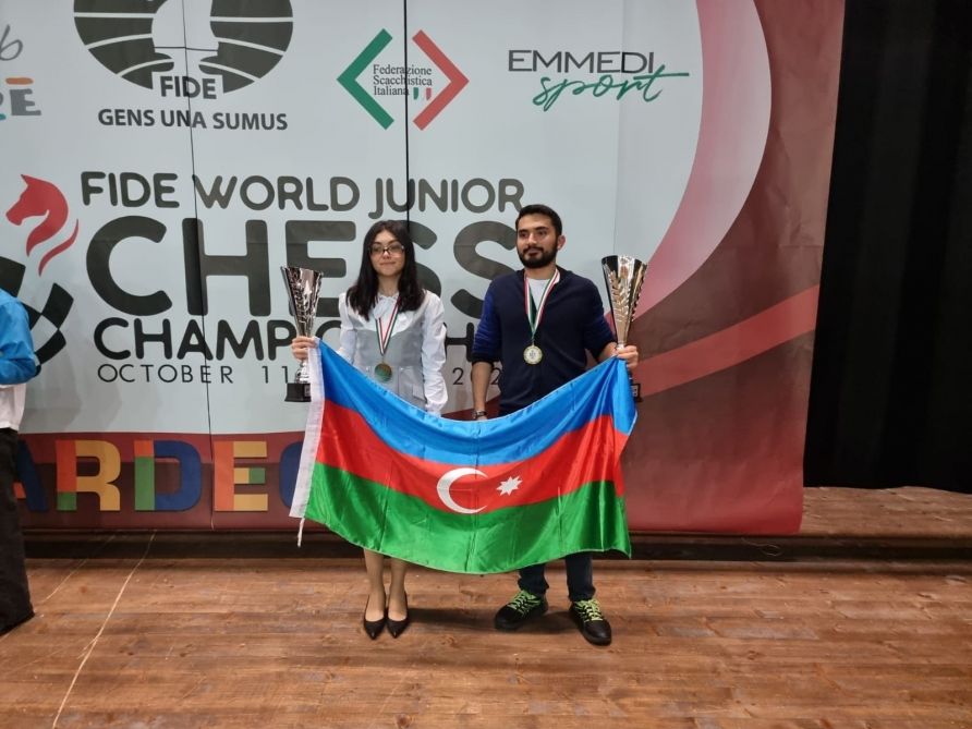Azerbaijani female grandmaster becomes world champion [PHOTO/VIDEO]