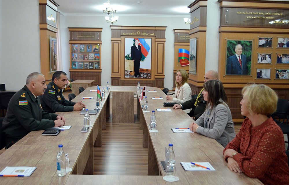 Azerbaijan, Latvia STANAG test commissions mull cooperation [PHOTO]