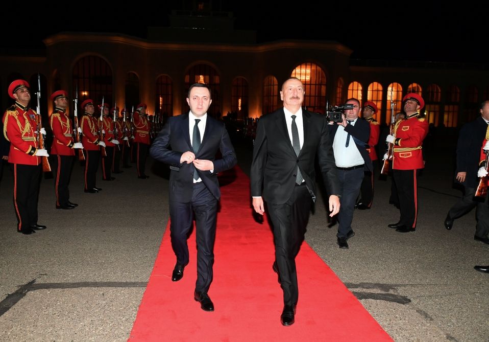 President Ilham Aliyev completed his working visit to Georgia [PHOTO]