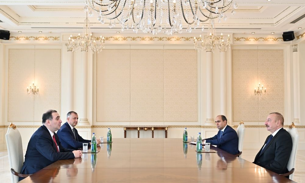 President Ilham Aliyev receives Minister of Education and Science of Georgia [UPDATE]