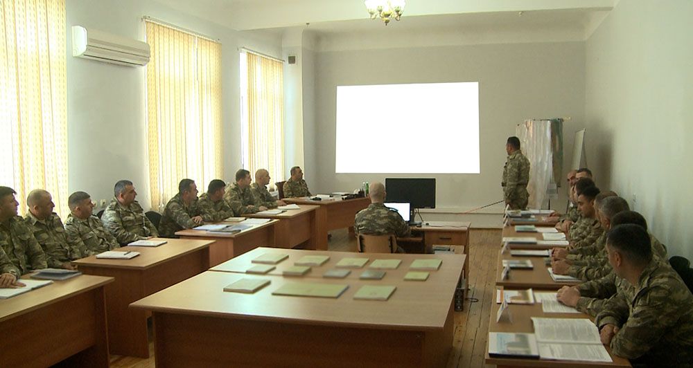 Azerbaijani army unit holding command-staff exercises [PHOTO]