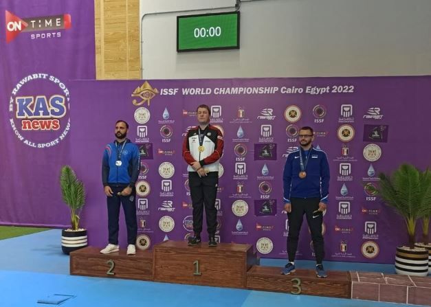 Azerbaijani shooter wins silver at world championship [PHOTO]