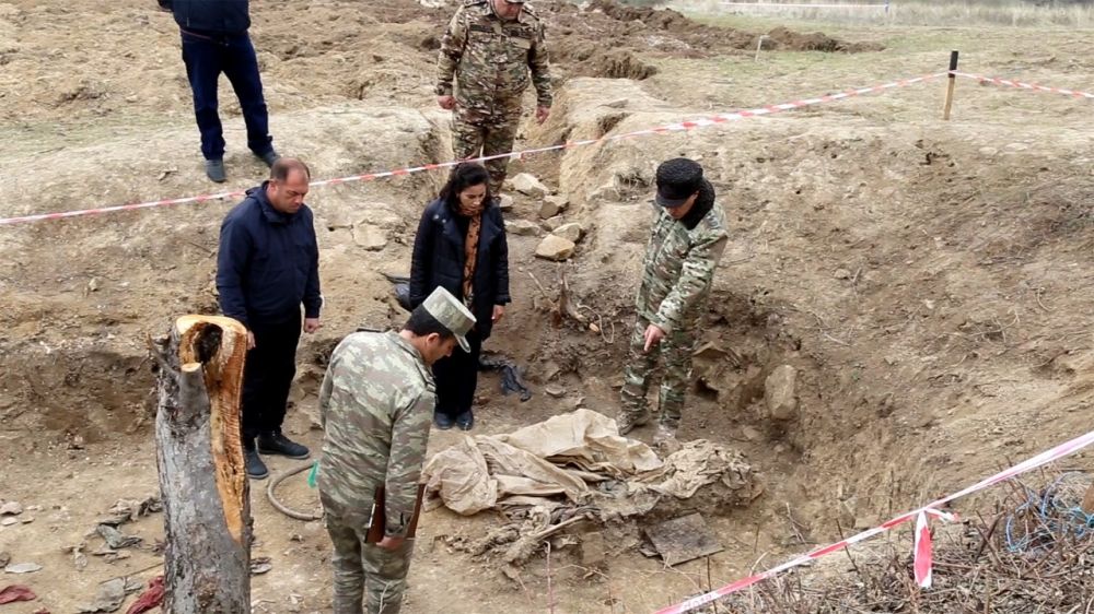 Azerbaijan discovers over 450 human remains in liberated territories [PHOTO]