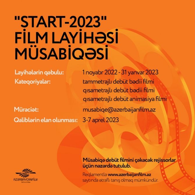 AzerbaijanFilm announces START-2023 [PHOTO] - Gallery Image