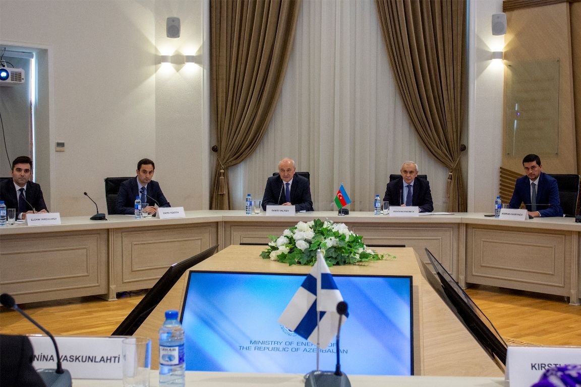 Azerbaijan, Finland discuss development of energy cooperation [PHOTO]