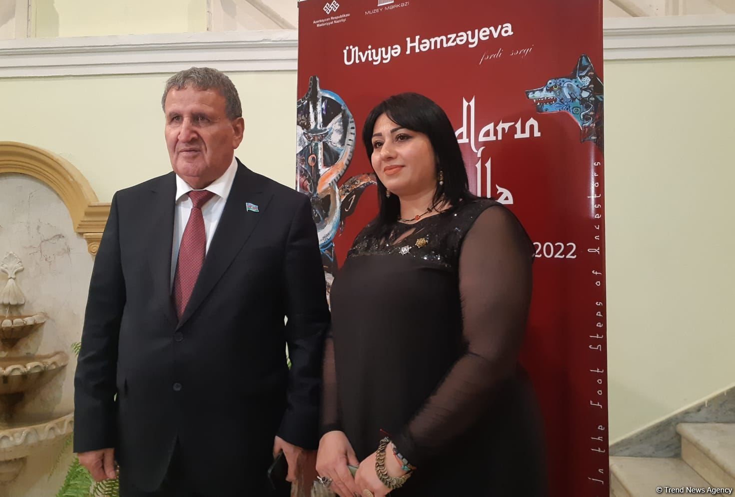 Solo exhibition of honored artist Ulviya Hamzayeva opens in Azerbaijani capital [PHOTO] - Gallery Image